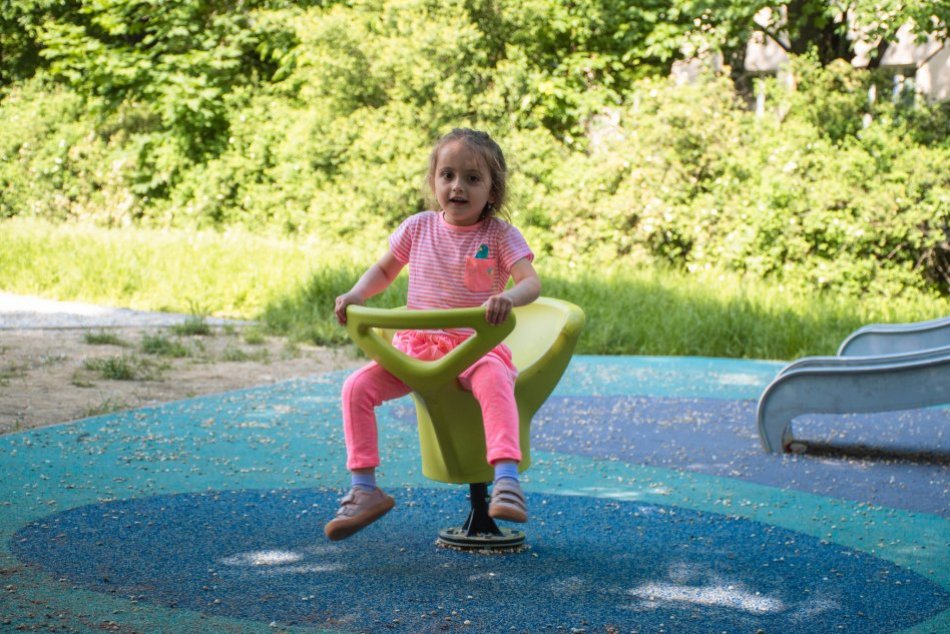 Nové detské ihrisko na Párovciach