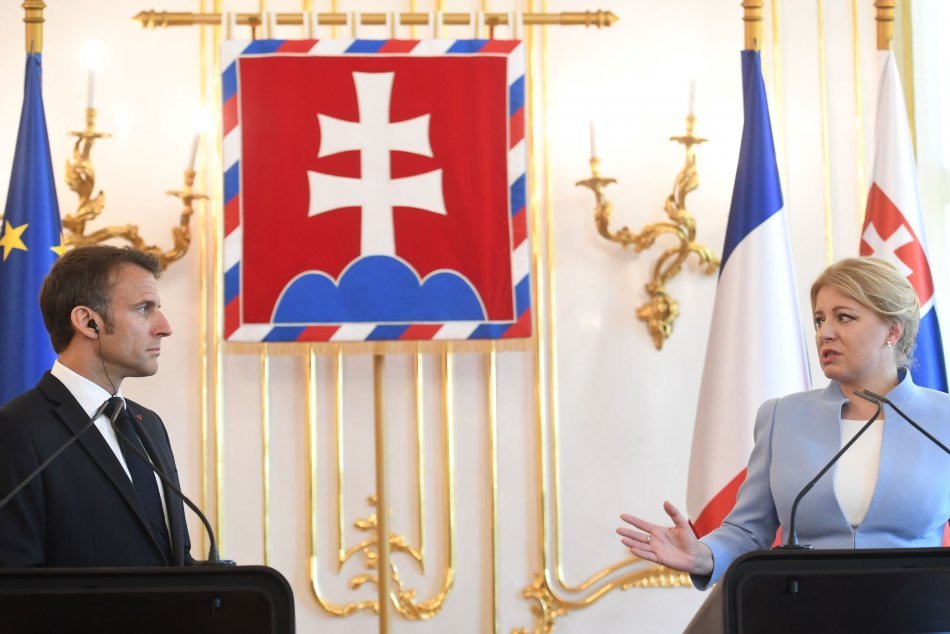 Čaputová privítala Macrona