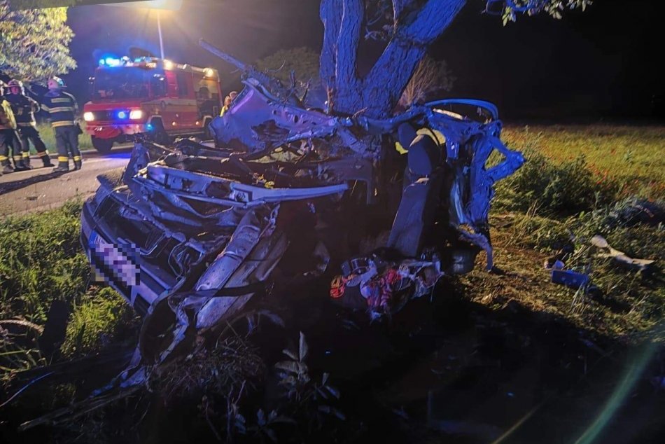 Tragický náraz do stromu