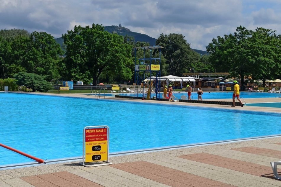 Letná sezóna na kúpalisku v Nitre 2023