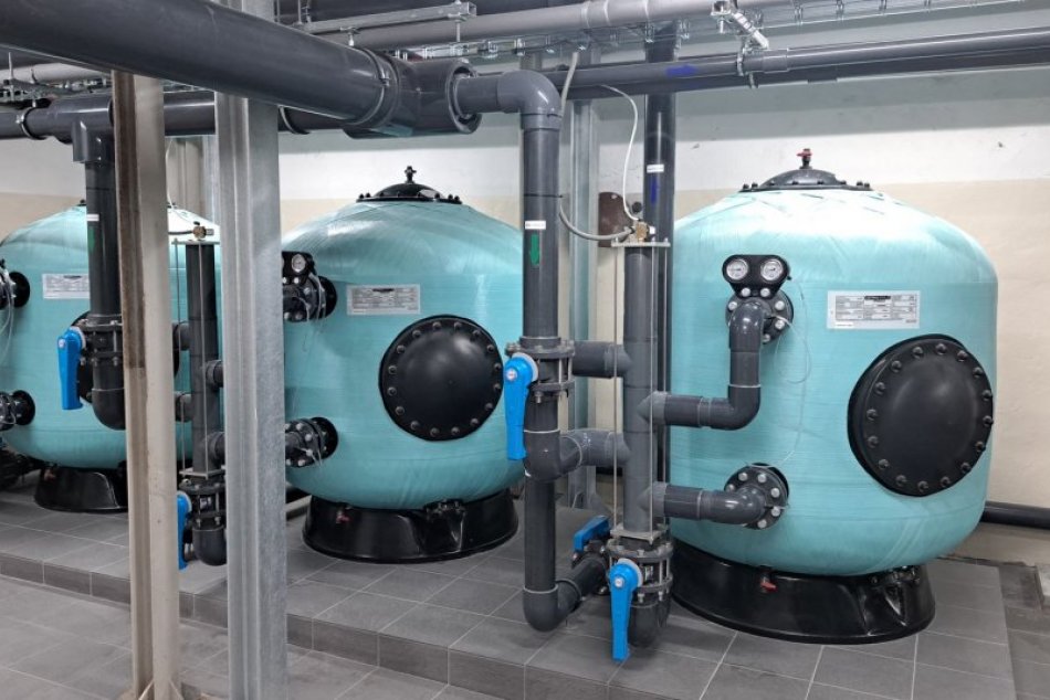 Zrekonštruovaný bazén SPU v Nitre