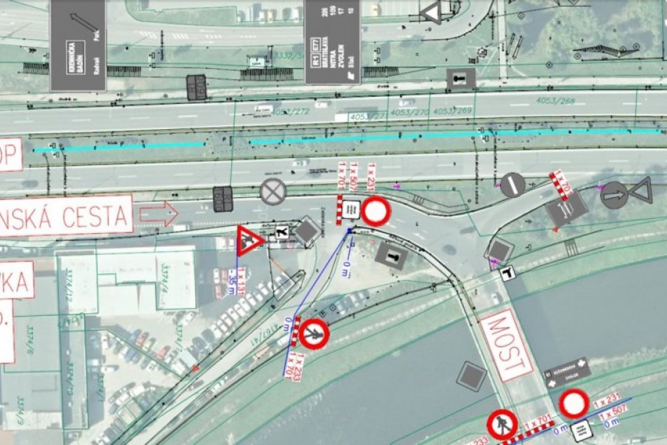Obmedzenia pri výstavbe cyklomostu v Bystrici