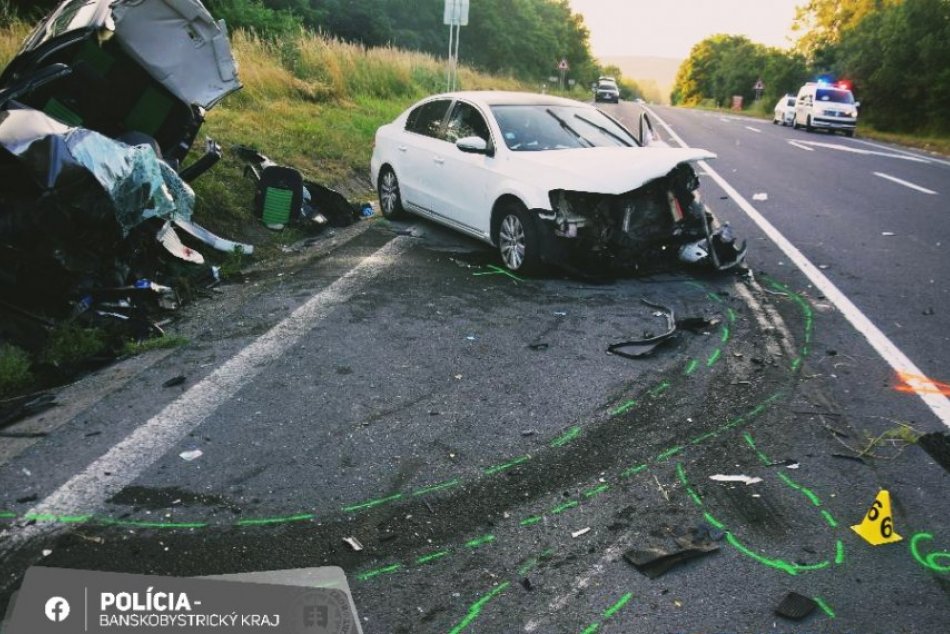 Objektívom: Miesto tragickej dopravnej nehody v okrese Detva
