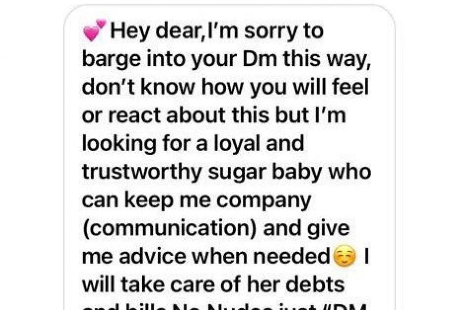 FOTO: Aj vás na Instagrame otravujú správy od falošných sugar daddy?