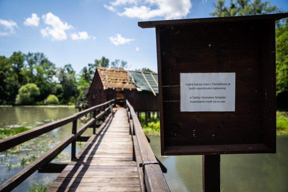 Rekonštrukcia vodného mlyna v Tomášikove