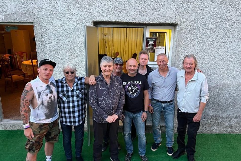 V OBRAZOCH: Primátor Ján Nosko na koncerte Deep Purple