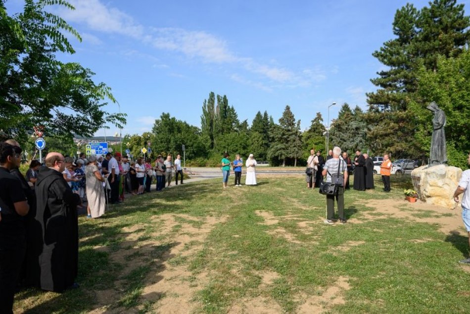 Nová bronzová socha Svorada v Nitre