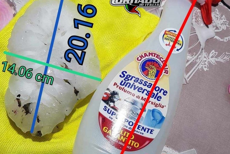 V Taliansku spadla rekordná krúpa