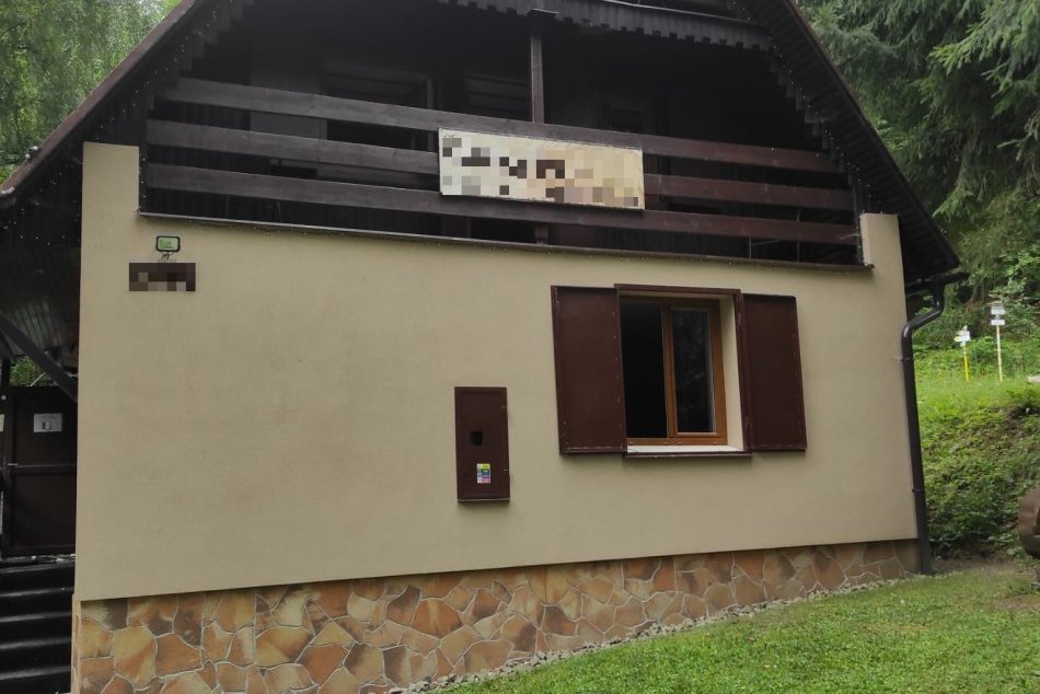 Výbuch plynu na chate pri Prievidzi