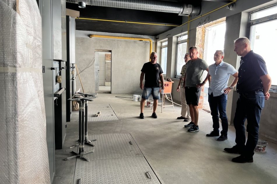 V OBRAZOCH: Nové kremačné pece v Banskej Bystrici