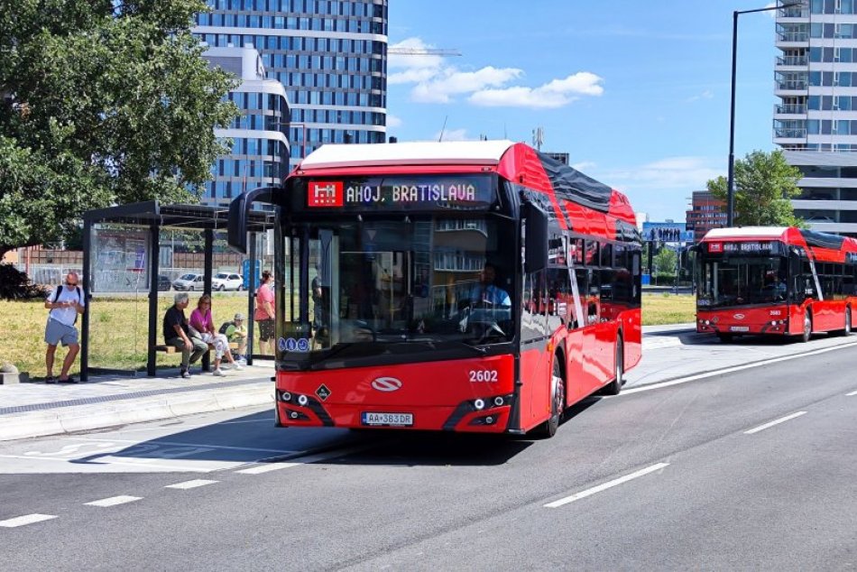 V Bratislave vsadili na vodíkové autobusy