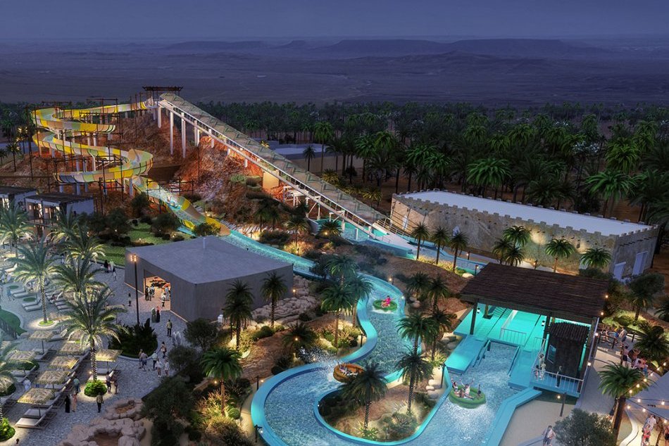 Projekt najväčšieho akvaparku na svete Qiddiya