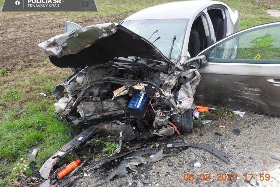 Tragická nehoda pri Trnave