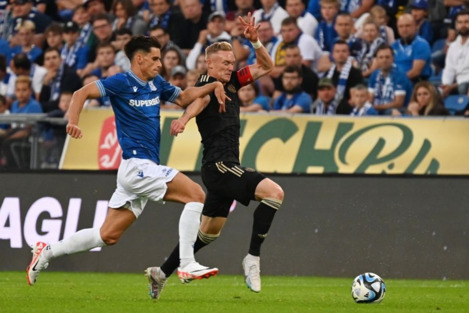 Lech Poznaň - FC Spartak Trnava 2:1 (0:0)