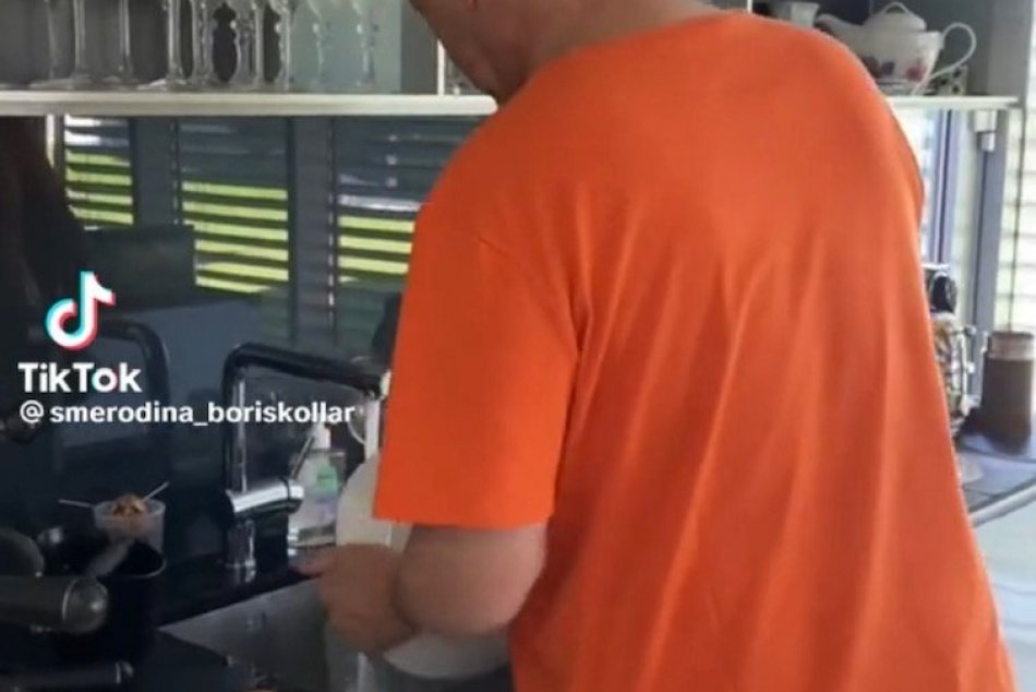 Boris Kollár sa zvŕtal v kuchyni