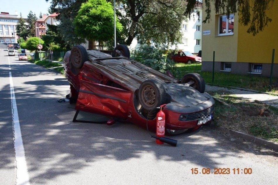 V OBRAZOCH: Hrozivá nehoda vo Zvolene