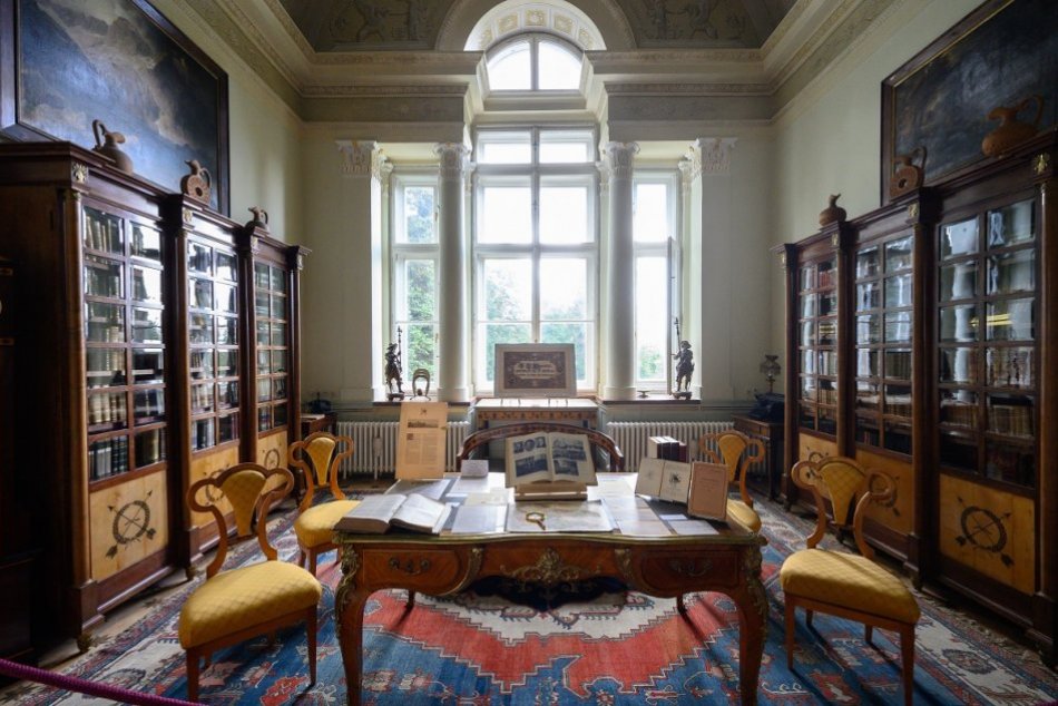 Výstava venovaná Masarykovi na zámku v Topoľčiankach