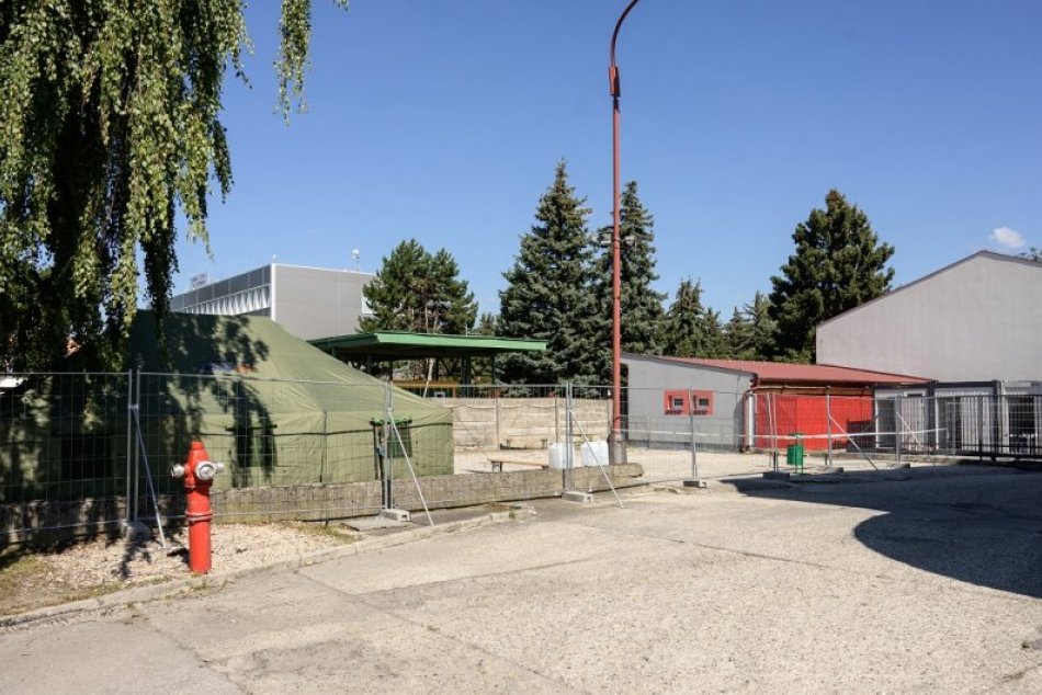 Migranti v Nových Zámkoch, 5. septembra 2023