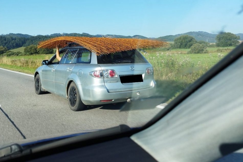 Objektívom: Nebezpečný náklad vodiča pri Poprade