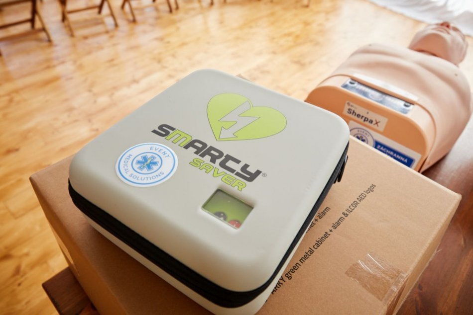 V OBRAZOCH: Školenia k použitiu defibrilátora