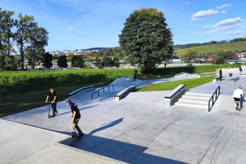 Objektívom: Nový skatepark v Starej Ľubovni