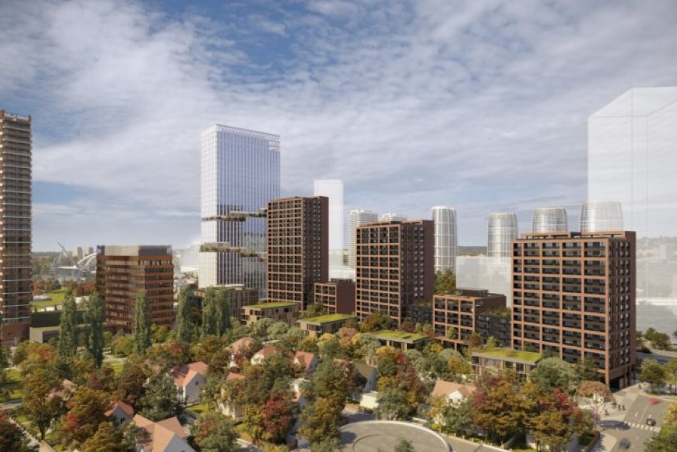 V Bratislave vyrastie ďalší mrakodrap