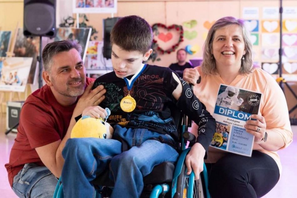 V OBRAZOCH: Andrej je mladík s dušou dieťaťa