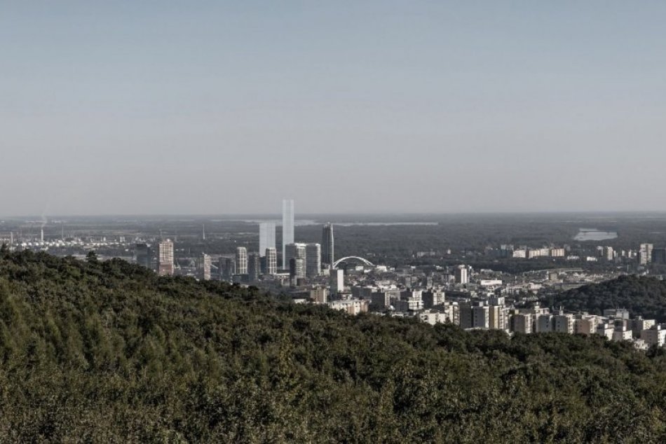Bratislava porastie do výšky, v pláne sú ďalšie mrakodrapy