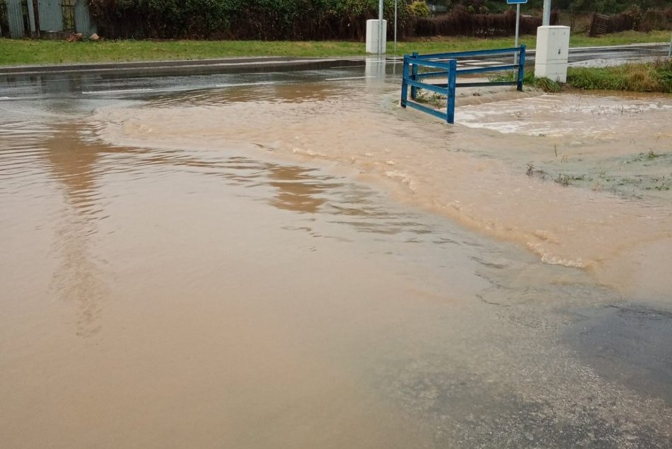 Silné zrážky v nedeľu spôsobili v Košiciach a okolí problémy
