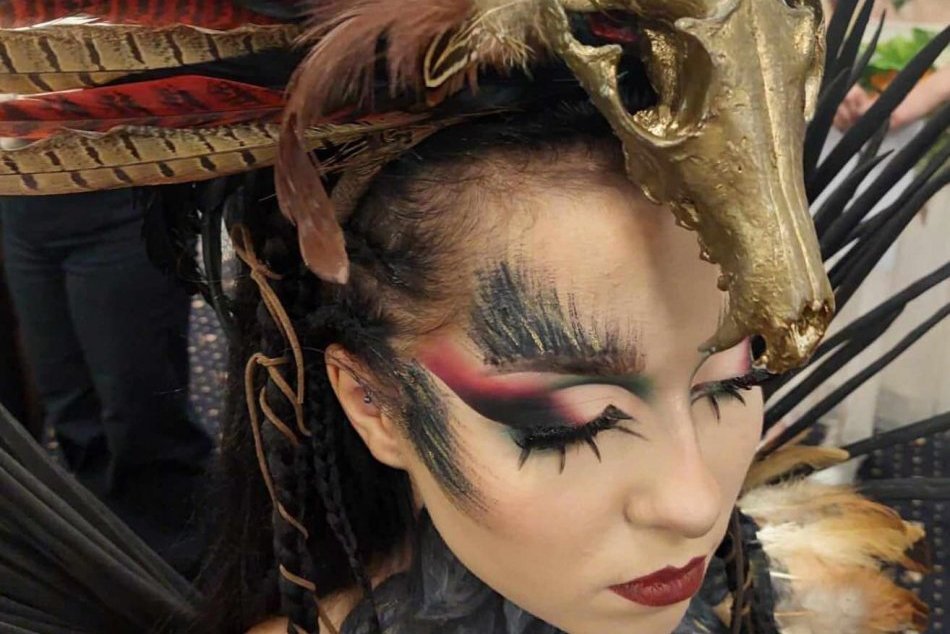 Objektívom: Majstrom Slovenska v body art je Vilo zo SOŠ služieb