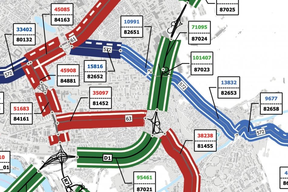 Sčítanie dopravy odhalilo najvyťaženejšie úseky na Slovensku
