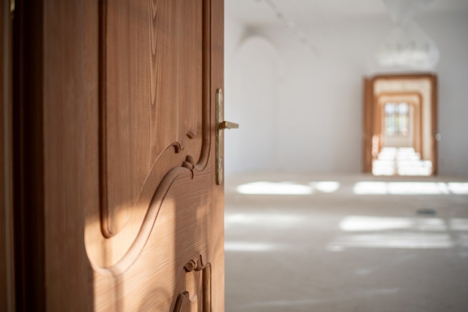 Vynovený kaštieľ v Čunove