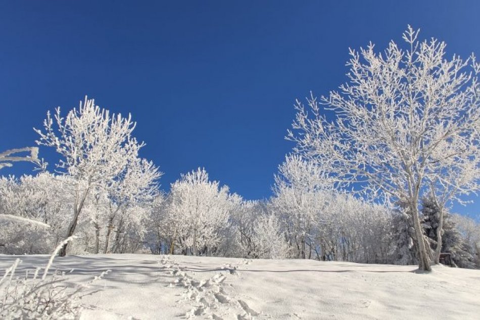 Zimná rozprávka na Veľkom Tribeči