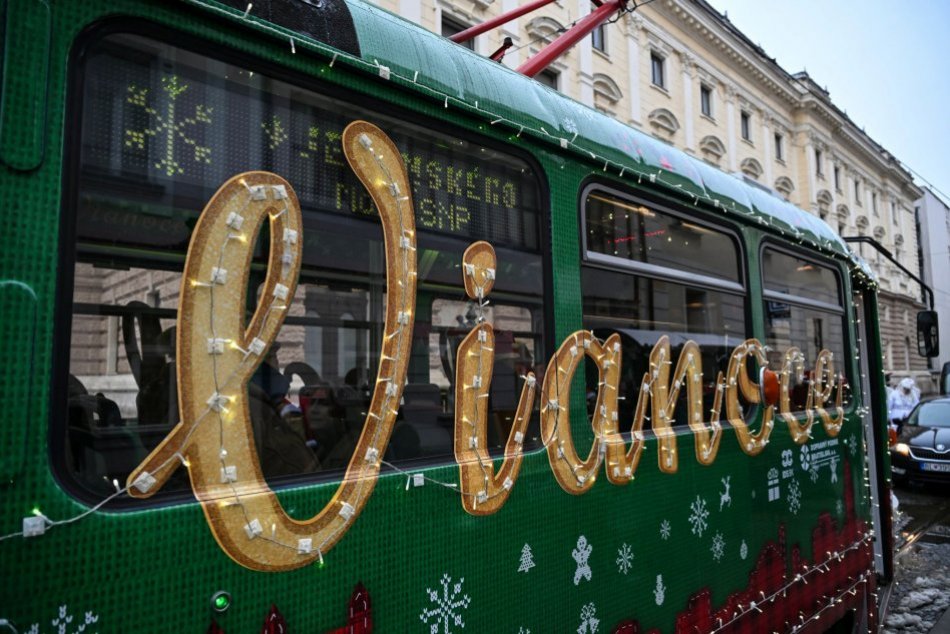 Bratislavská vianočná električka