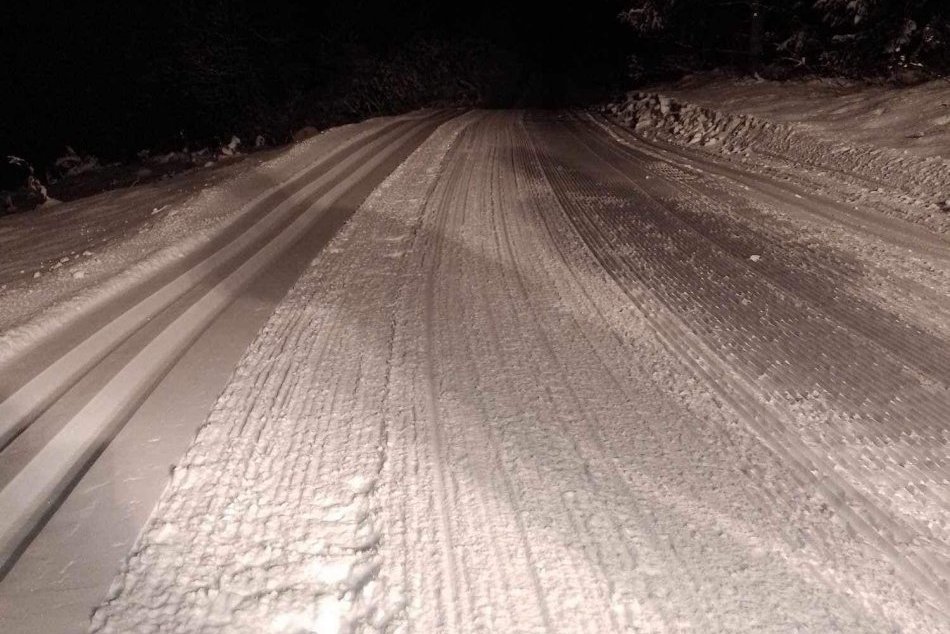 V OBRAZOCH: Úprava bežkárskych tratí nad Bystricou