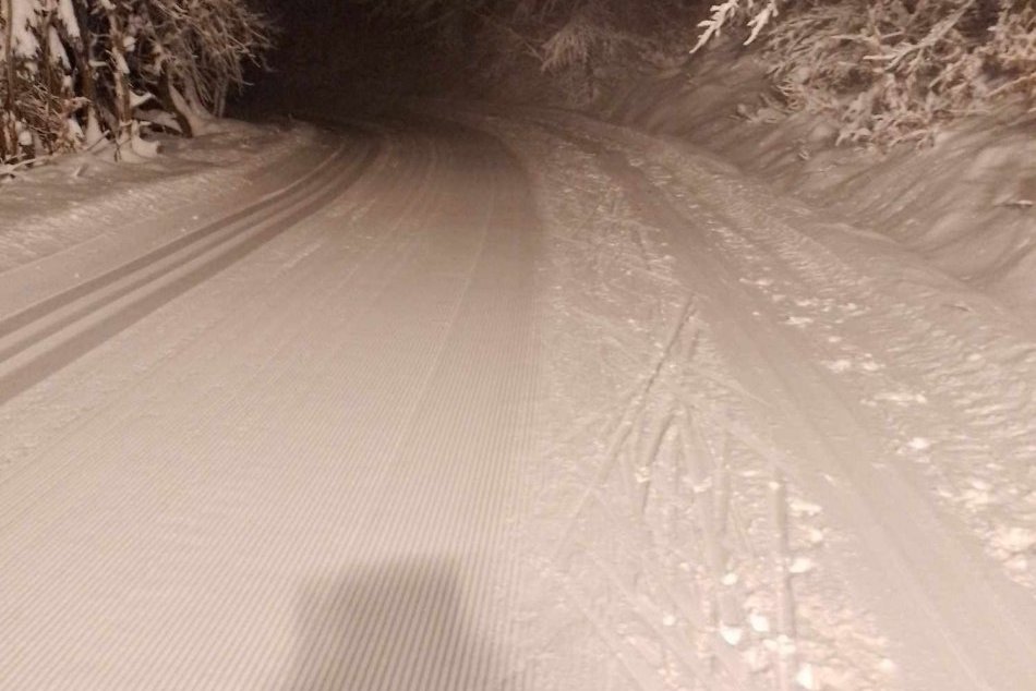 V OBRAZOCH: Úprava bežkárskych tratí nad Bystricou