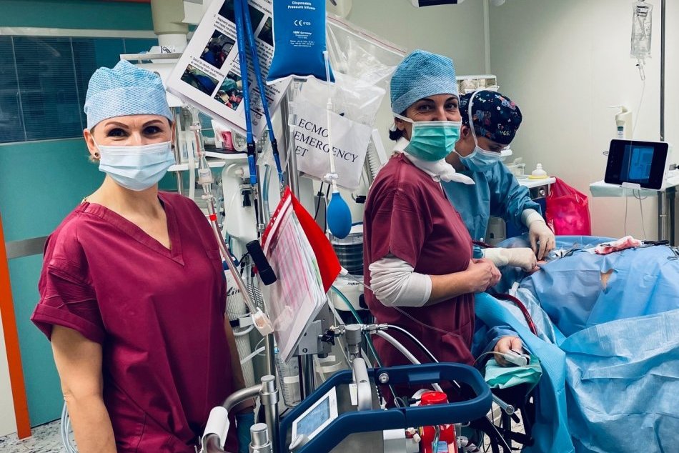 Mimotelové dýchanie pomáha na operačnej sále