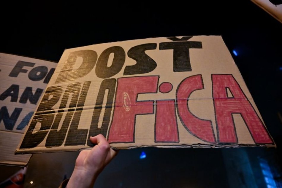 Tretí protivládny protest 19.12.2023