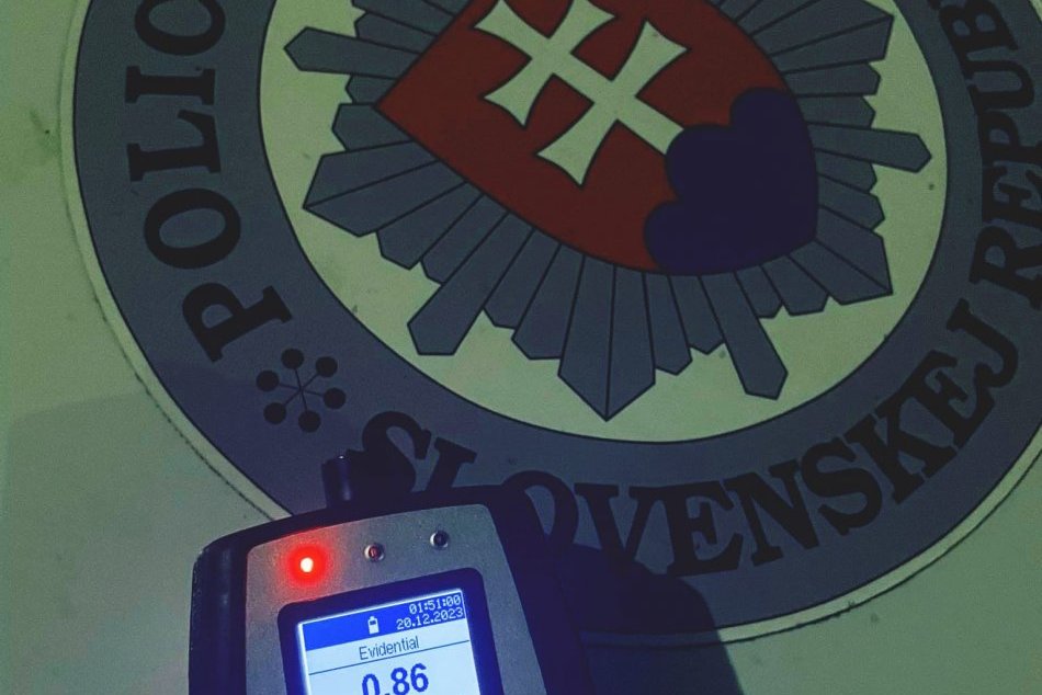 V OBRAZOCH: Auto skončilo zakliesnené na zábradlí