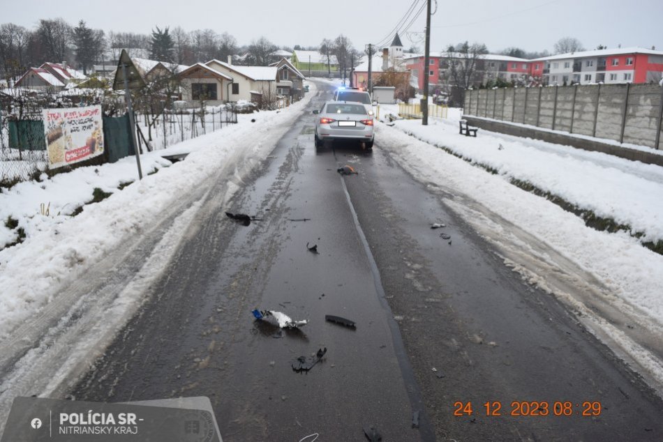 Nehody v Nitrianskom kraji počas sviatkov