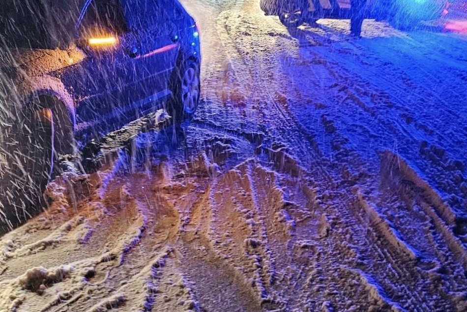 Pomoc vodičov na ceste pri Lučatíne