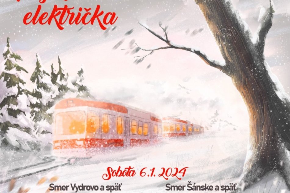 Trojkráľovská jazda na Čiernohronskej elektrickej železnici