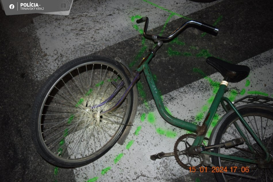 Dvojicu zranených si vyžiadali dve pondelkové nehody v Trnavskom kraji