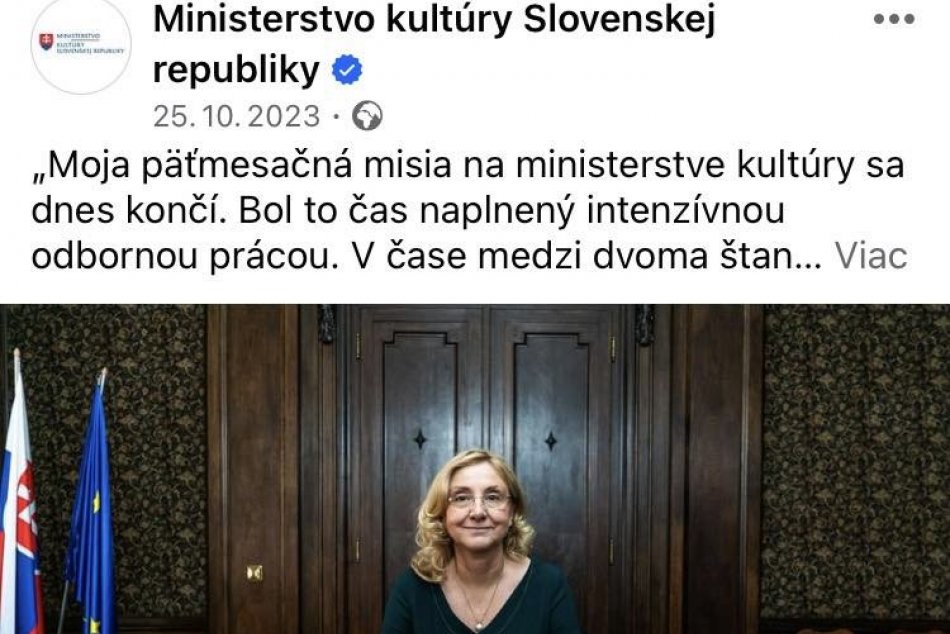 Príspevky Ministerstva kultúry SR