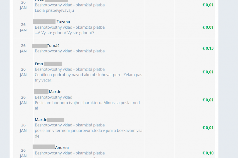 Objektívom: Centovky od Slovákov pre Andreja Danka bavia internet