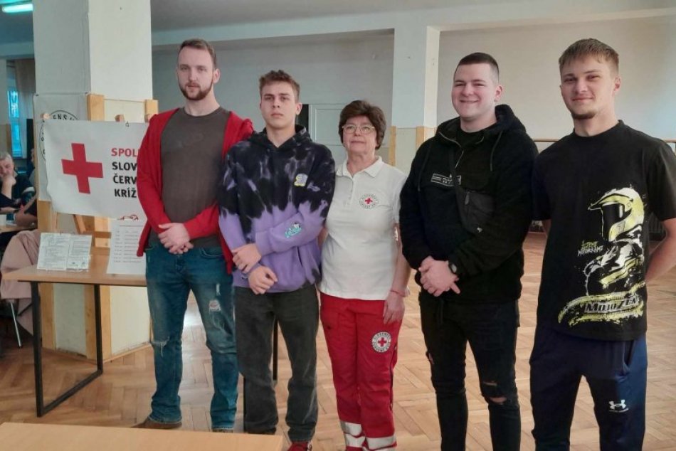 V OBRAZOCH: Študenti darovali najvzácnejšiu tekutinu