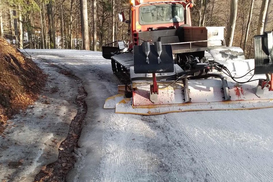 V OBRAZOCH: Bežkárske trate pri Bystrici sa podarilo upraviť