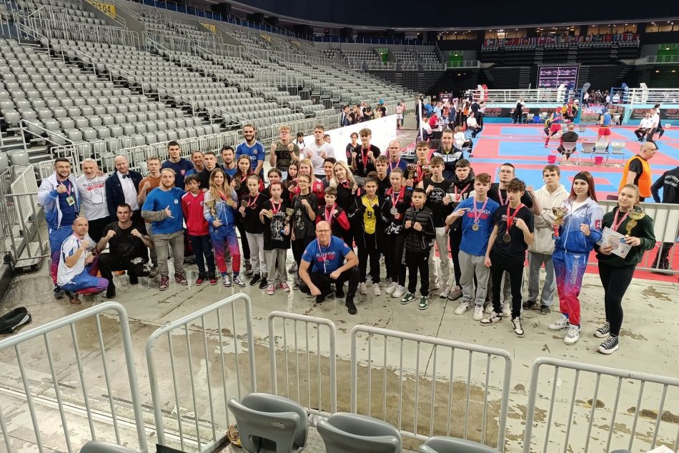 OBRAZOM: Kickoboxeri z Banskobystrického kraja žali úspechy na Európskom pohári