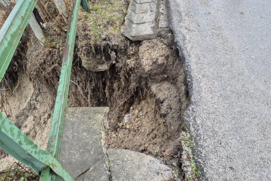 Zosuv v Bielom Potoku