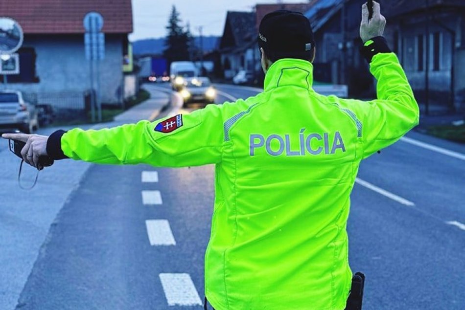 V OBRAZOCH: Policajné kontroly v Banskobystrickom kraji
